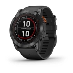 Смарт-годинник Garmin Fenix 7 Pro Sapphire Solar Carbon G. DLC Tit. with Black Band (010-02777-10/11) 