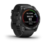 Смарт-годинник Garmin Fenix 7X Pro Solar Slate Gray w. Black Band (010-02778-00/01) 
