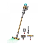 Вертикальний + ручний пилосос (2в1) Dyson V15 Detect Absolute 2023 Gold/Gold (447000-01) 