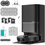 Робот-пилосос з вологим прибиранням Dreame X40 Ultra Complete Black (RLX63CE-2-Bl)