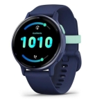 Смарт-годинник Garmin vivoactive 5 Metallic Navy Aluminum Bezel with Navy Case and Silicone Band (010-02862-12)