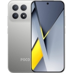 Смартфон POCO F8 Pro 12/256GB Titanium Silver (with adapter)