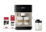 Кавомашина автоматична Miele MilkPerfection CM 6360 Obsidian Black CleanSteelMetallic