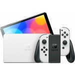 Портативна ігрова приставка Nintendo Switch OLED with White Joy-Con (045496453435)