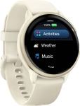 Смарт-годинник Garmin Vivoactive 6 Lunar Gold with Bone Band (010-02985-01)