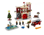 блоковий конструктор LEGO Creator Новорічна пожежна станція (10263)