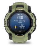 Смарт-годинник Garmin Instinct 3 50mm AMOLED Green with Fern Green Band (010-03020-02)