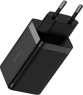 Мережевий зарядний пристрій Baseus GaN5 Pro Fast Charger 65W Black Type-C to Type-C cable (CCGP120201)