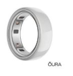 Смарт-кільце Oura Ring 4 Ceramic Cloud Size 11 (JZ90-57460-11)