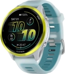 Смарт-годинник Garmin Forerunner 570 47mm Amp Yellow Aluminum w. Translucent Whitestone/Turquoise Band (010-02971-01)