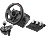 Комплект (кермо, педалі) Tracer Steering Wheel SimRacer Manual Gearbox 6 in 1 (TRAJOY47345)