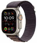 Apple Watch Ultra 2 GPS + Cellular 49mm Titanium Case with Indigo Alpine Loop - Small (MRER3)