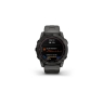 Смарт-годинник Garmin Fenix 7X Sapphire Solar C. Grey DLC Titanium w. Carbon Grey DLC Vented T. Band (010-02541-27)