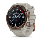 Смарт-годинник Garmin Descen Mk3i – 43 mm Bronze PVD Titanium with French Gray Silicone Band (010-02753-13/14)