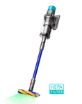 Пилосос 2в1 (вертикальний + ручний) Dyson Gen5 Outsize Cordless Vacuum Nickel/Blue (447923-01)