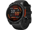 Смарт-годинник Garmin Fenix 8 51mm AMOLED Slate Gray with Black Silicone Band (010-02905-00)